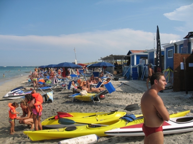 Spiaggia attrezzata